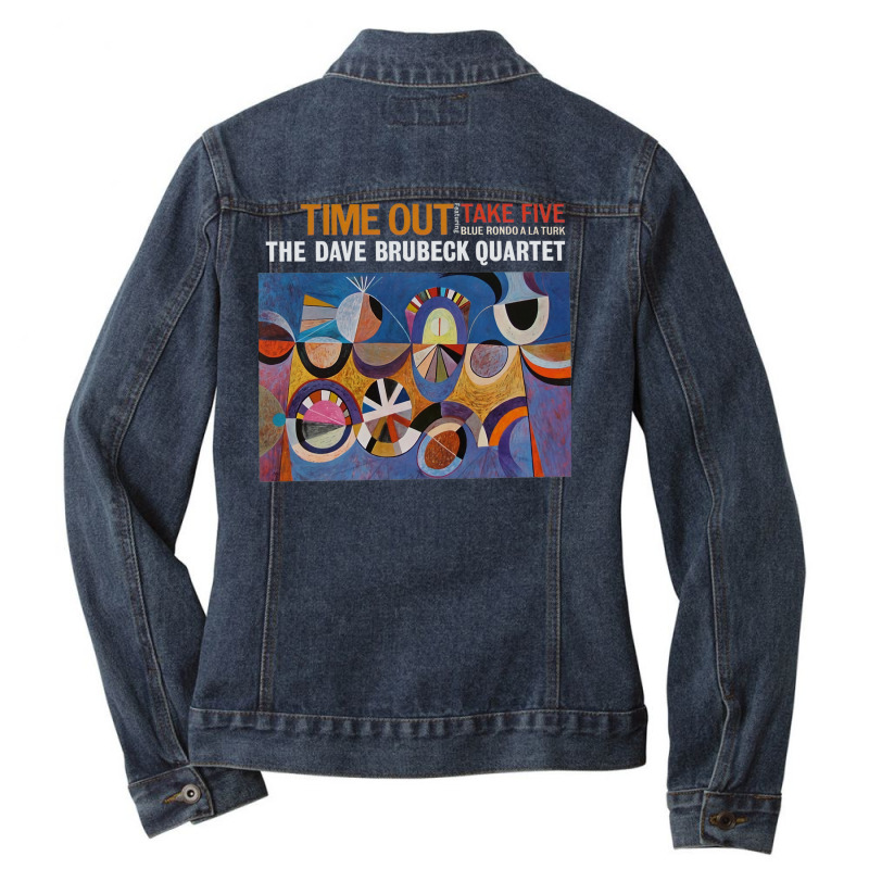 The Dave Brubeck Quartet Time Out '59 Ladies Denim Jacket by bozakpasich8 | Artistshot