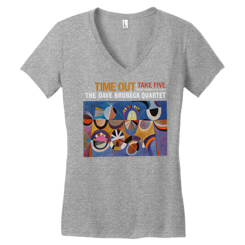 The Dave Brubeck Quartet Time Out '59 Women's V-Neck T-Shirt by bozakpasich8 | Artistshot