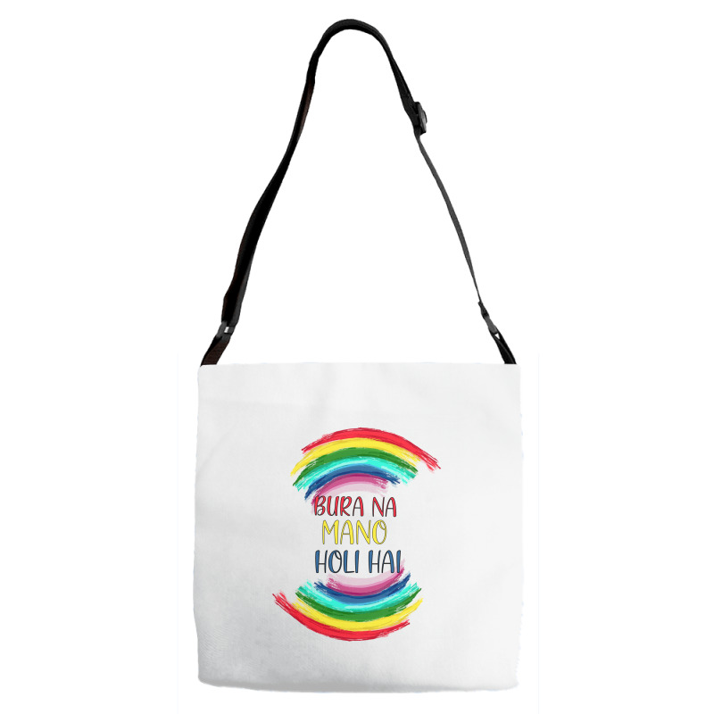 Bura Na Mano Holi Hai Adjustable Strap Totes | Artistshot