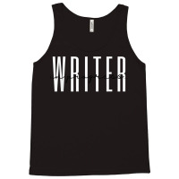 Writer In Progress Content Novel Author Novelist T Shirt Tank Top | Artistshot