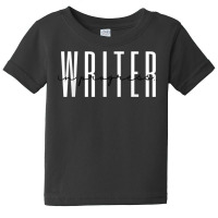 Writer In Progress Content Novel Author Novelist T Shirt Baby Tee | Artistshot