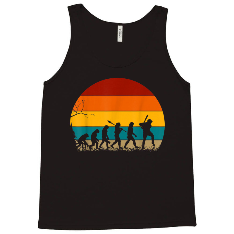 Retro Baseball Evolution For Baseball Lovers Tank Top | Artistshot