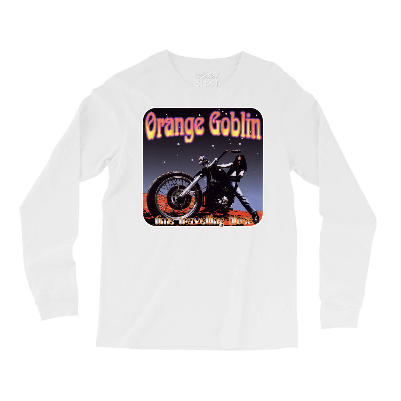 Orange Goblin Time Traveling Blues Long Sleeve Shirts by gushumnft | Artistshot