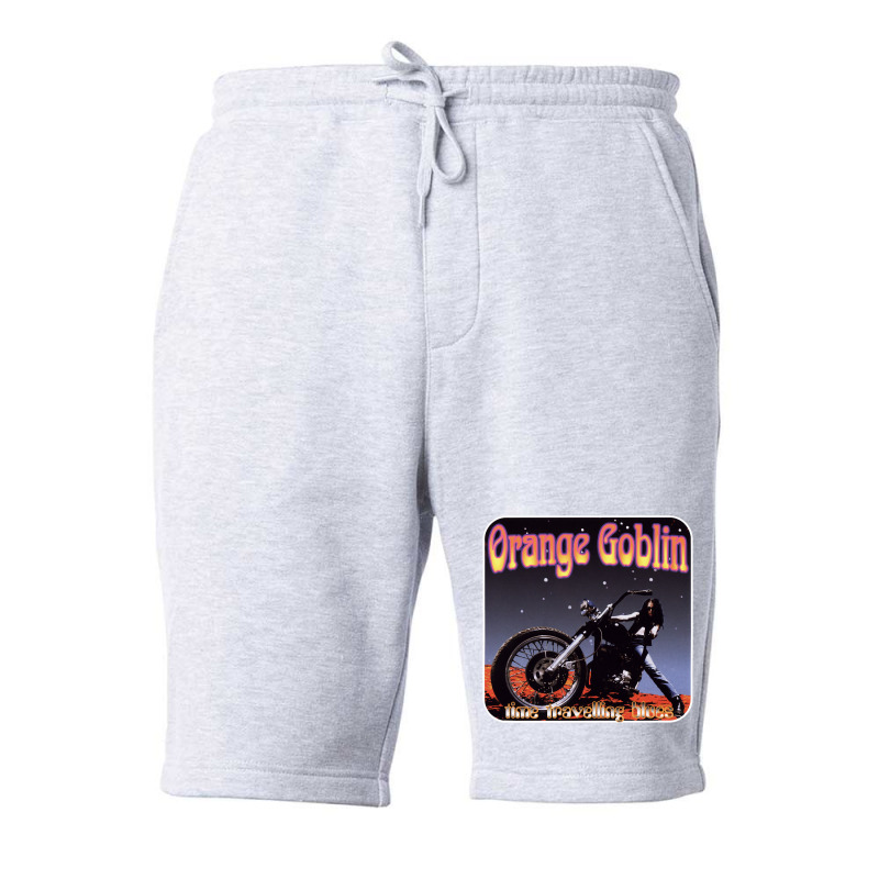 Orange Goblin Time Traveling Blues Fleece Short by gushumnft | Artistshot