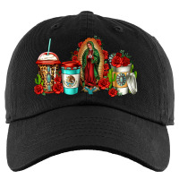 Lady Of Guadalupe Coffee Kids Cap | Artistshot