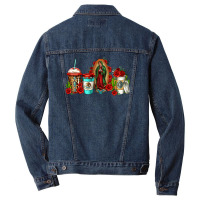 Lady Of Guadalupe Coffee Men Denim Jacket | Artistshot