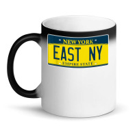 East New York Brooklyn Ny New York License Plate T Shirt Magic Mug | Artistshot