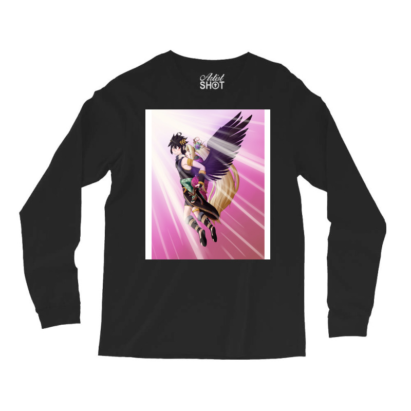 Dark Pit X Viridi Long Sleeve Shirts by betchfemise | Artistshot