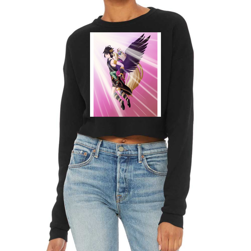 Dark Pit X Viridi Cropped Sweater by betchfemise | Artistshot