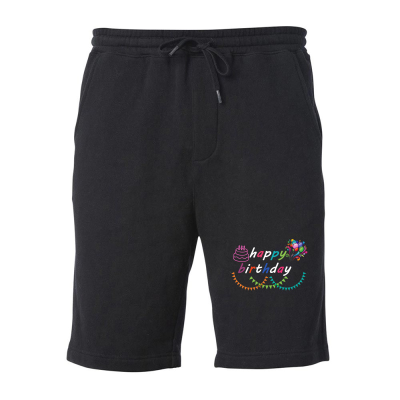 Special Design For Special Gift Owners (happy Birthday) Fleece Short | Artistshot