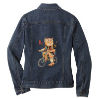 Catana Bicycle Ladies Denim Jacket | Artistshot