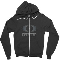 Detected Zipper Hoodie | Artistshot