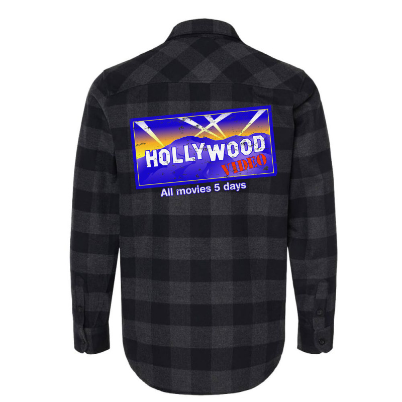 Hollywood Video Flannel Shirt | Artistshot