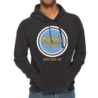 Monk's Cafe Vintage Hoodie | Artistshot