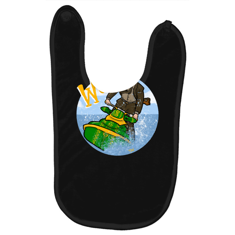 Time To Jetski Baby Bibs by SusanLynnHartmann | Artistshot