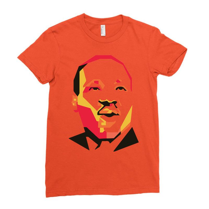 Mlk Day   Martin Luther King Ladies Fitted T-Shirt by kocbekyunav | Artistshot