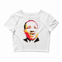 Mlk Day   Martin Luther King Crop Top | Artistshot