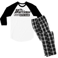 Hurricane Nite Club1 Men's 3/4 Sleeve Pajama Set | Artistshot