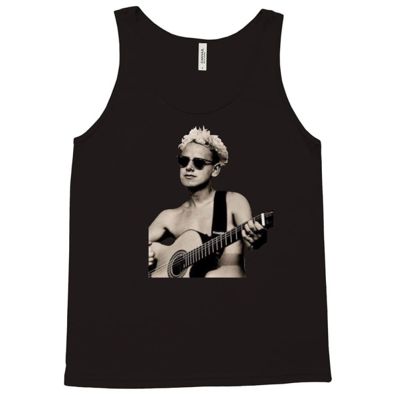 Matin Gore With A Guitar Transparent 11 Tank Top by CaileighCohick | Artistshot