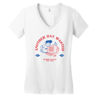 Another Day Wasted Women's V-neck T-shirt | Artistshot