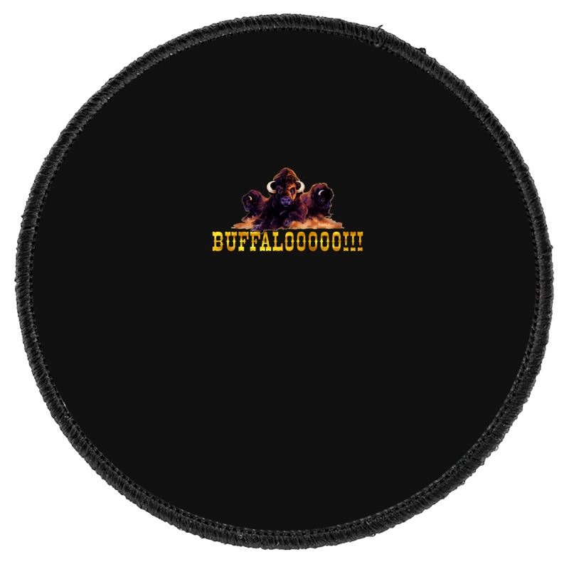 Buffalo Gold Casino Slot Machine Game Gifts Round Patch | Artistshot