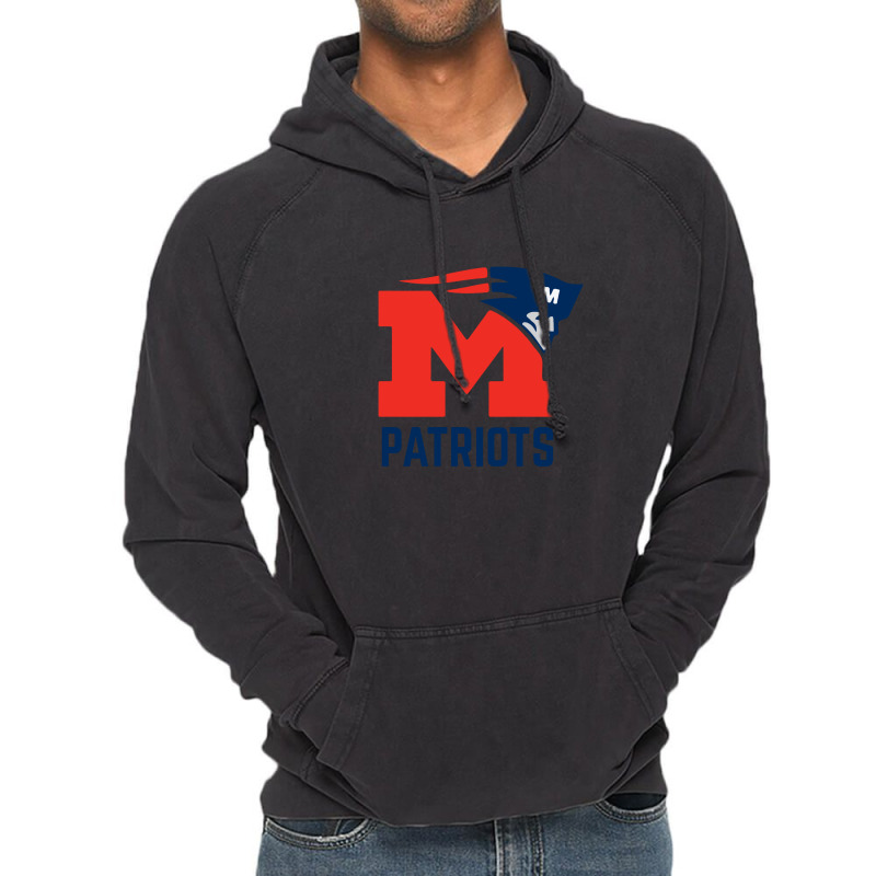 Marion High School Vintage Hoodie by VictorReagan | Artistshot