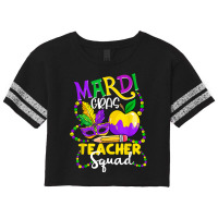 Mardi Gras Teacher Squad Mask Masquerade Festival Parade T Shirt Scorecard Crop Tee | Artistshot