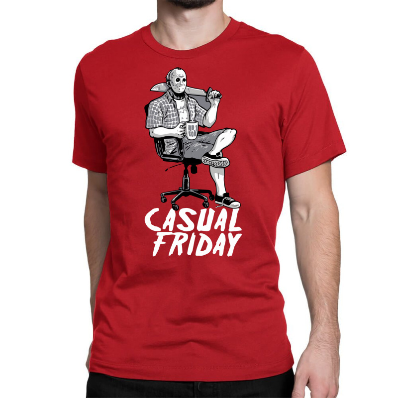 Casual Friday With Jason Voorhees Classic T-shirt by hoyamearistyn | Artistshot