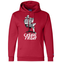 Casual Friday With Jason Voorhees Champion Hoodie | Artistshot