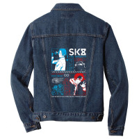 Sk8 The Infinity Men Denim Jacket | Artistshot