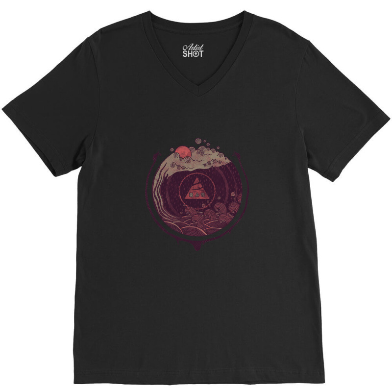 Dark Waters V-neck Tee | Artistshot