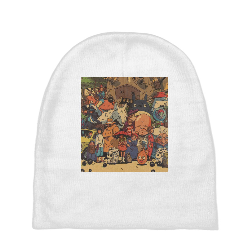 Ghibli Studio Baby Beanies by rodneyherm | Artistshot