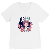 Anime V-neck Tee | Artistshot