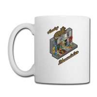 Cat On Analog Modular Synth Funny Synthesizer Coffee Mug | Artistshot