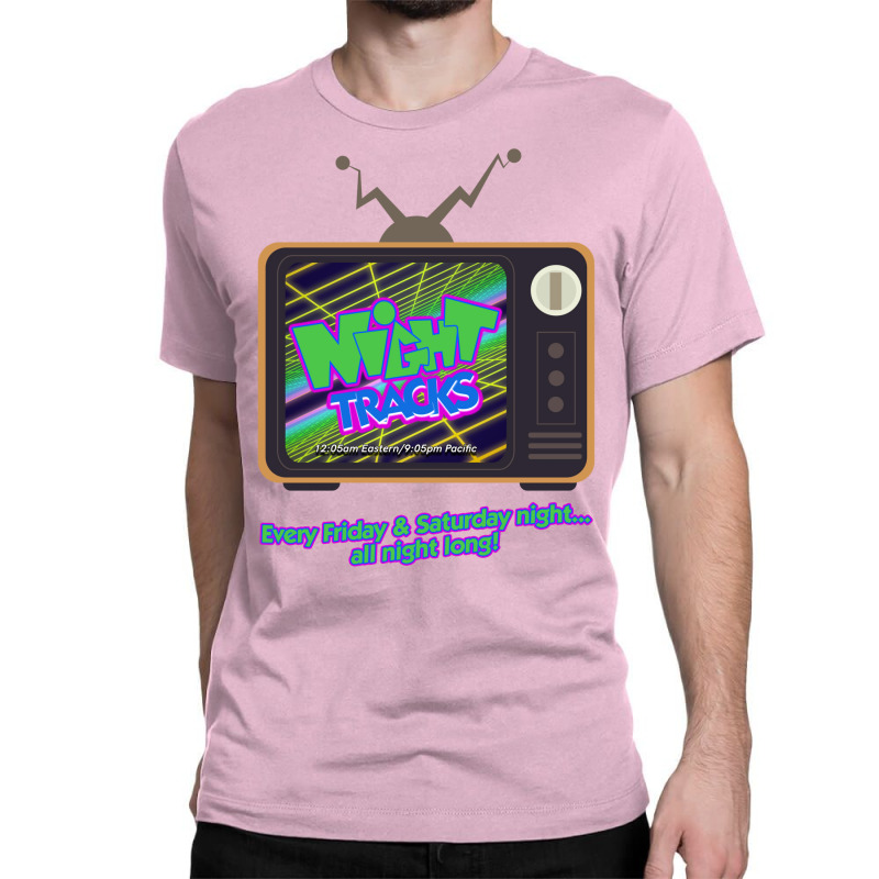 Night Tracks Classic T-shirt by zukealieenh | Artistshot