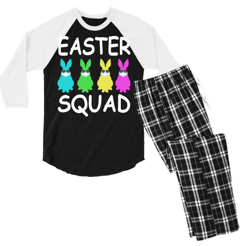 Happy Easter T  Shirteaster Squad T  Shirt Men's 3/4 Sleeve Pajama Set | Artistshot