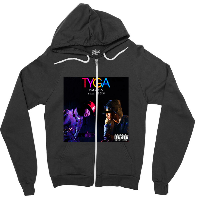 Big Sean & Tyga Zipper Hoodie by nonabenik | Artistshot