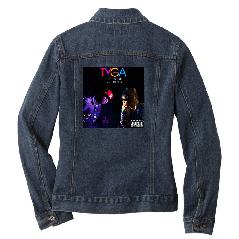 Big Sean & Tyga Ladies Denim Jacket by nonabenik | Artistshot