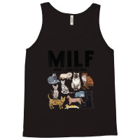 Milf Man I Love Felines Funny Cat Vintage Tank Top | Artistshot