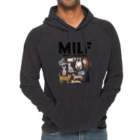 Milf Man I Love Felines Funny Cat Vintage Vintage Hoodie | Artistshot