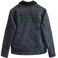 Gimbels Department Store 1 Unisex Sherpa-lined Denim Jacket | Artistshot