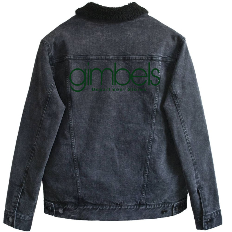 Gimbels Department Store 1 Unisex Sherpa-Lined Denim Jacket by nurelzerefv | Artistshot