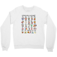 Coping Skills Alphabet Mental Health Awareness Counselor Crewneck Sweatshirt | Artistshot