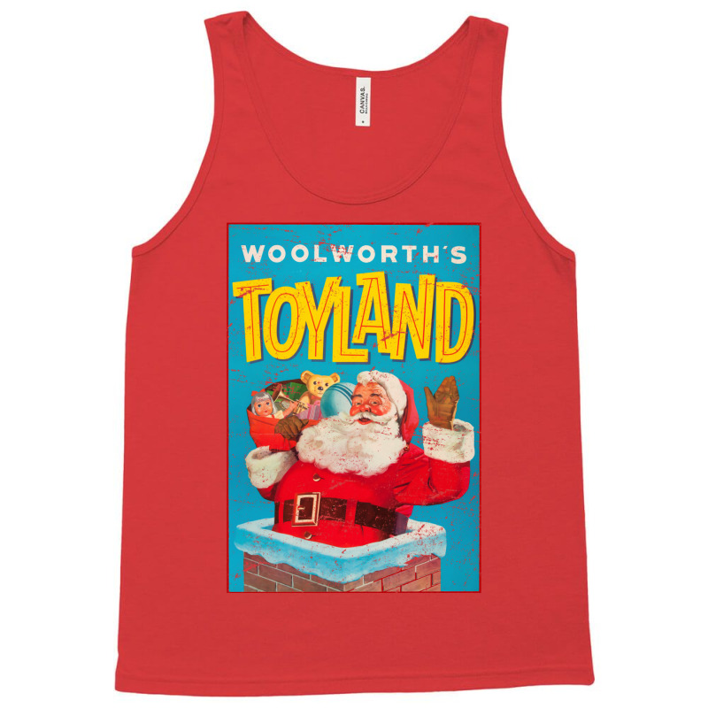 Distressed Woolworth's Toyland Tank Top by ragatslayerai | Artistshot