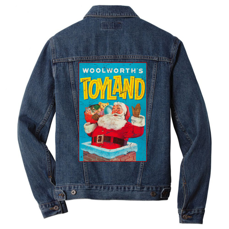 Distressed Woolworth's Toyland Men Denim Jacket by ragatslayerai | Artistshot