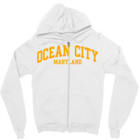 Ocean City Maryland 1 Zipper Hoodie | Artistshot