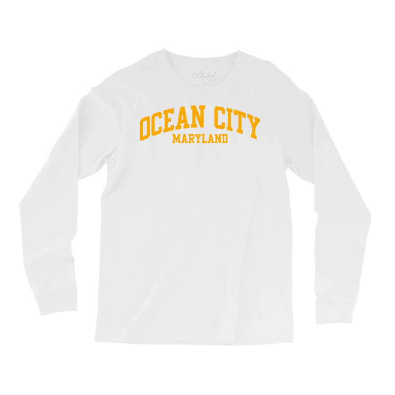 Ocean City Maryland 1 Long Sleeve Shirts by zukealieenh | Artistshot