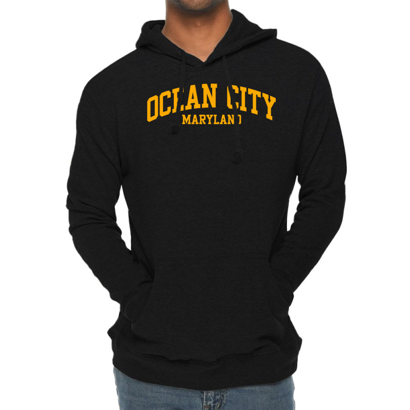 Ocean City Maryland 1 Lightweight Hoodie by zukealieenh | Artistshot