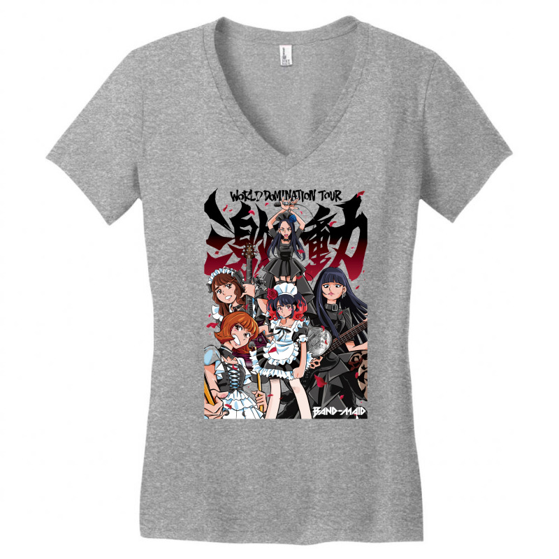 World Domination Tour Women's V-Neck T-Shirt by bozakpasich8 | Artistshot