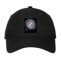 Milky Way Galaxy Map Hd Adjustable Cap | Artistshot